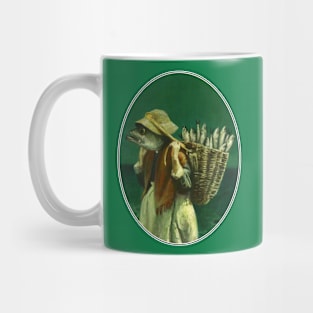 Old Fishwife oval Mug